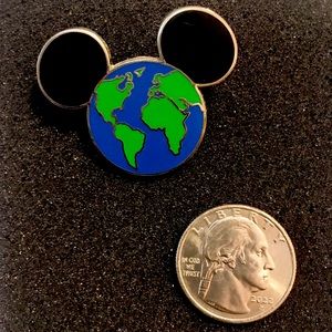 Disney Earth Ears Lapel Pin
